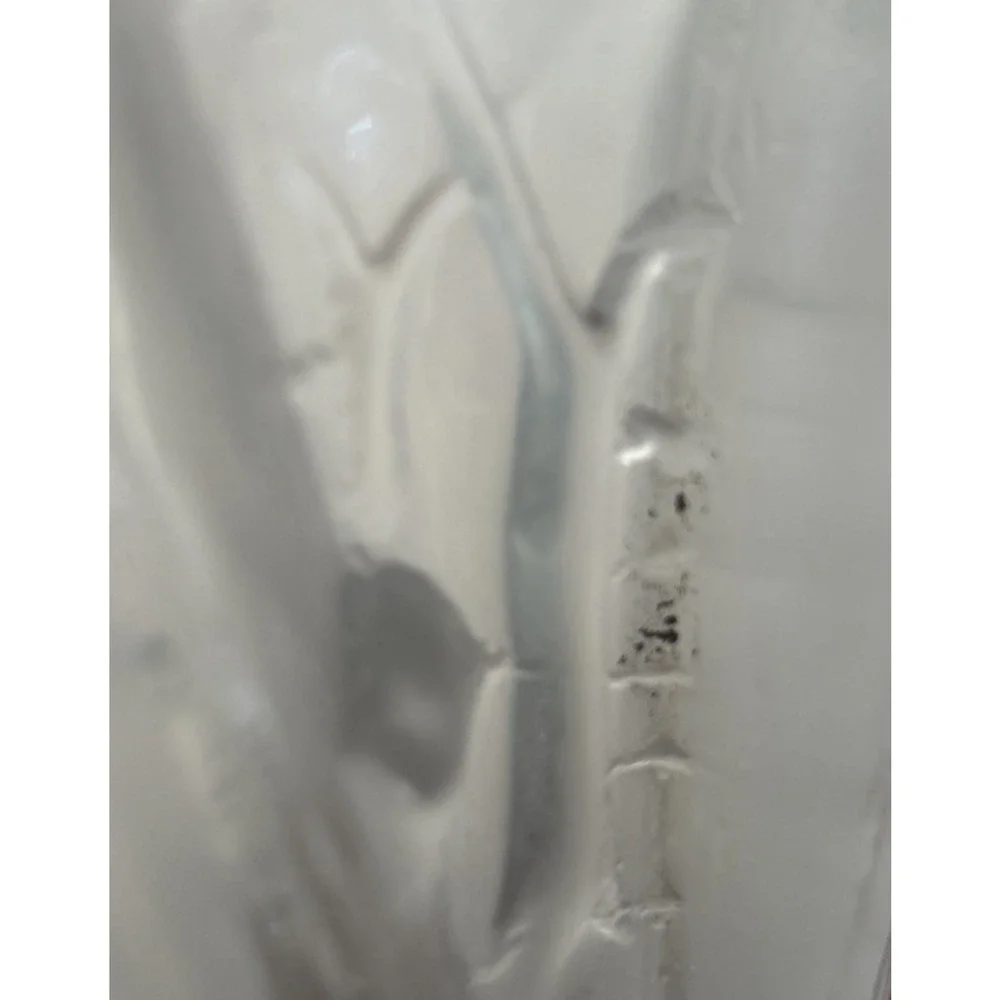 Antique Art Deco Josef Inwald Barolac Czech Frosted Glass 